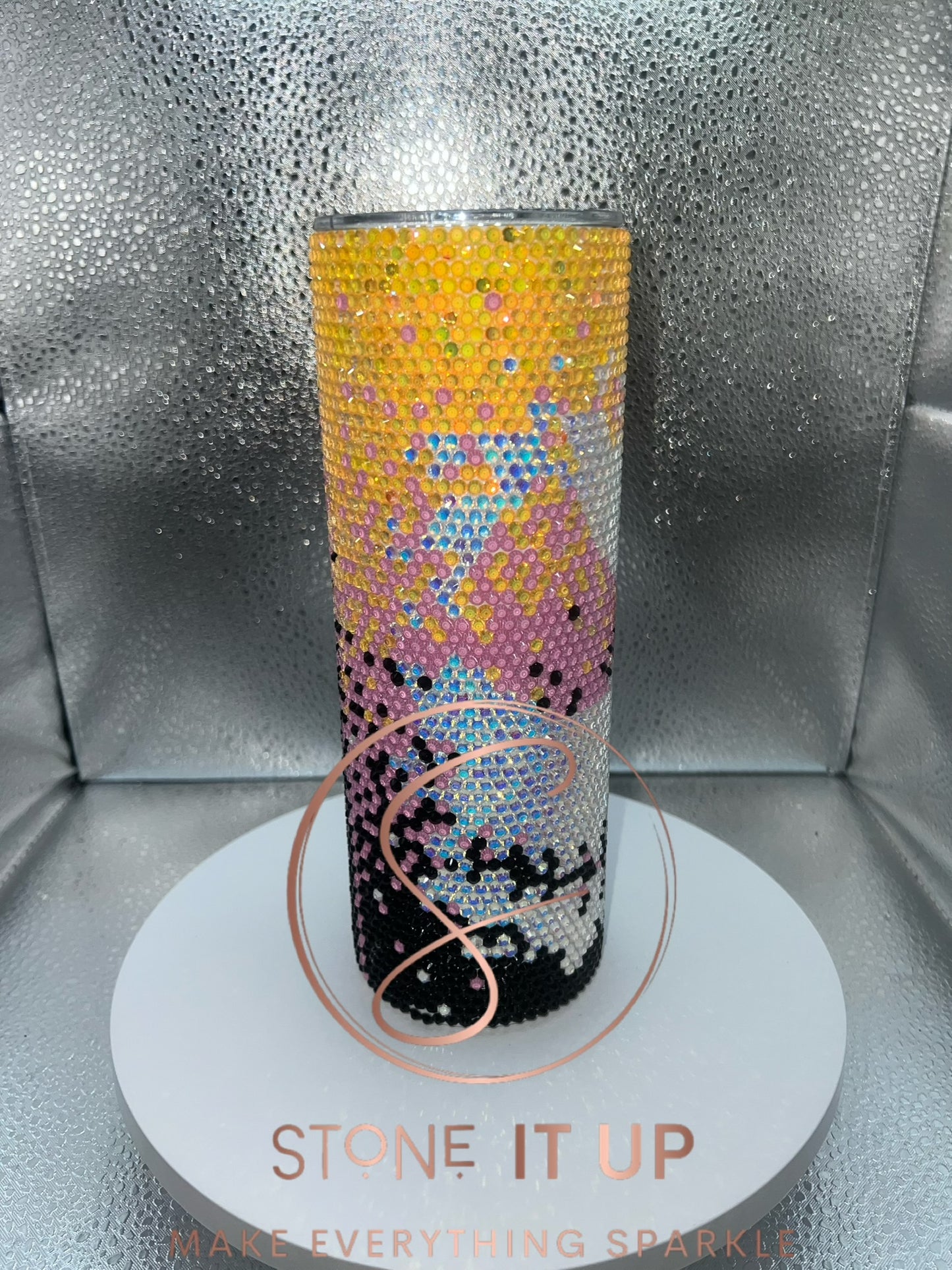 20oz Pumpkin Face Jack Ombre Tumbler (Glows in the Dark)