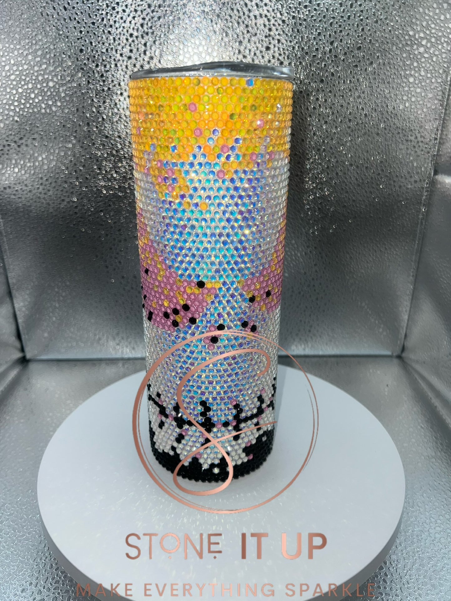 20oz Pumpkin Face Jack Ombre Tumbler (Glows in the Dark)