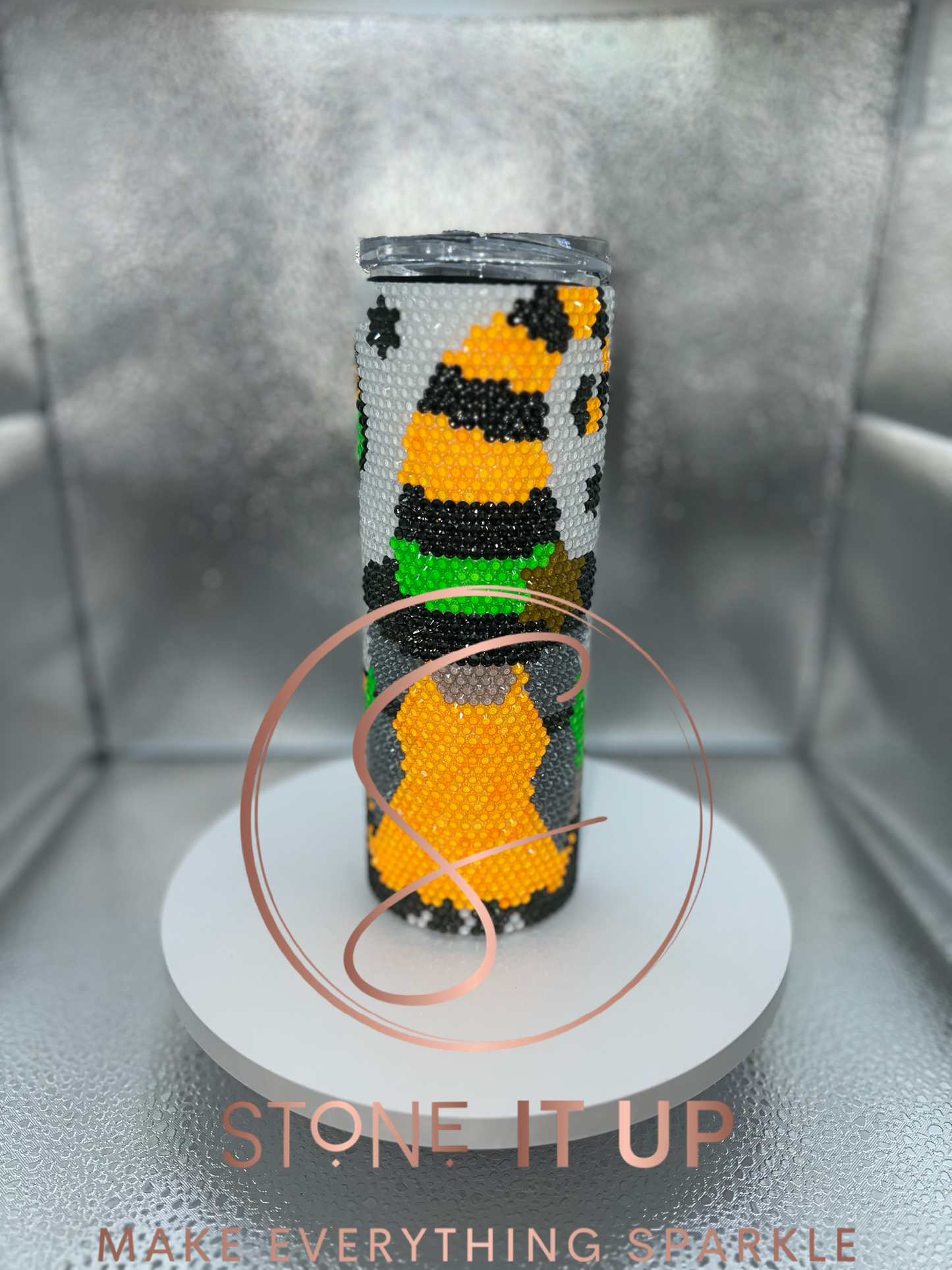 20oz Blinged Out Witchy Ghome