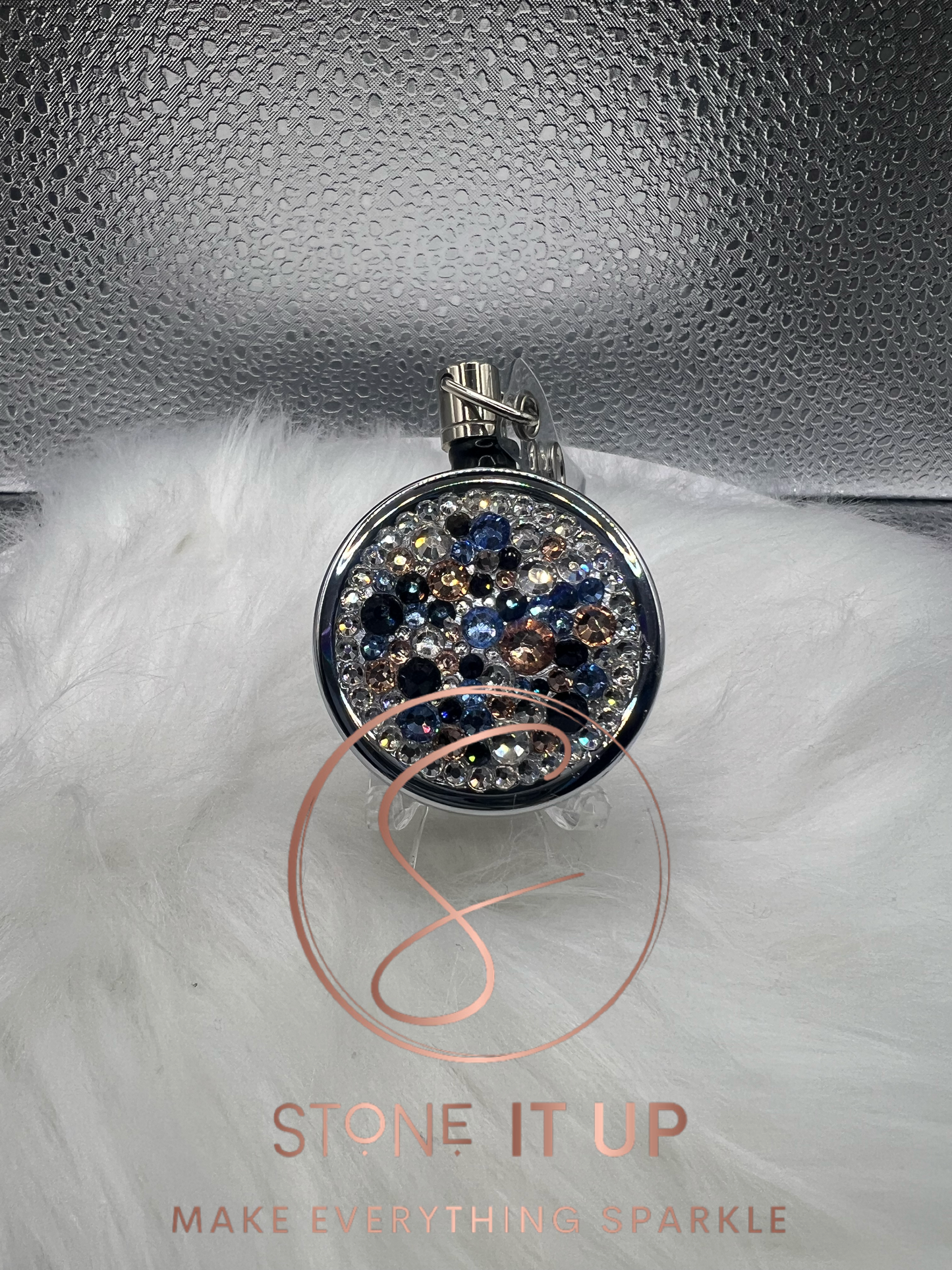 Boho Dreams Blinged Out Heavy Duty ID Badge Reel