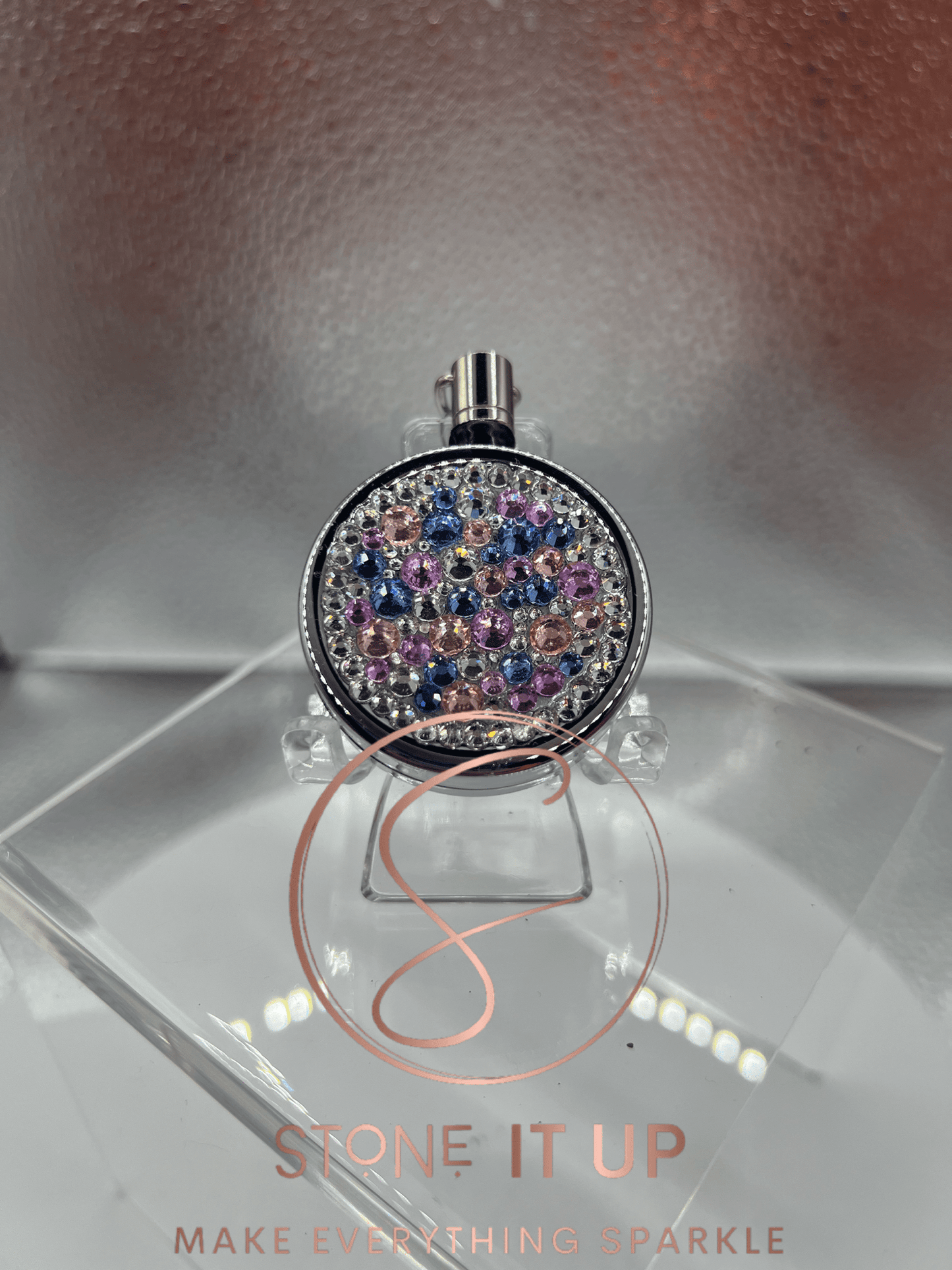 Elegant Erma Blinged Out Heavy Duty ID Badge Reel