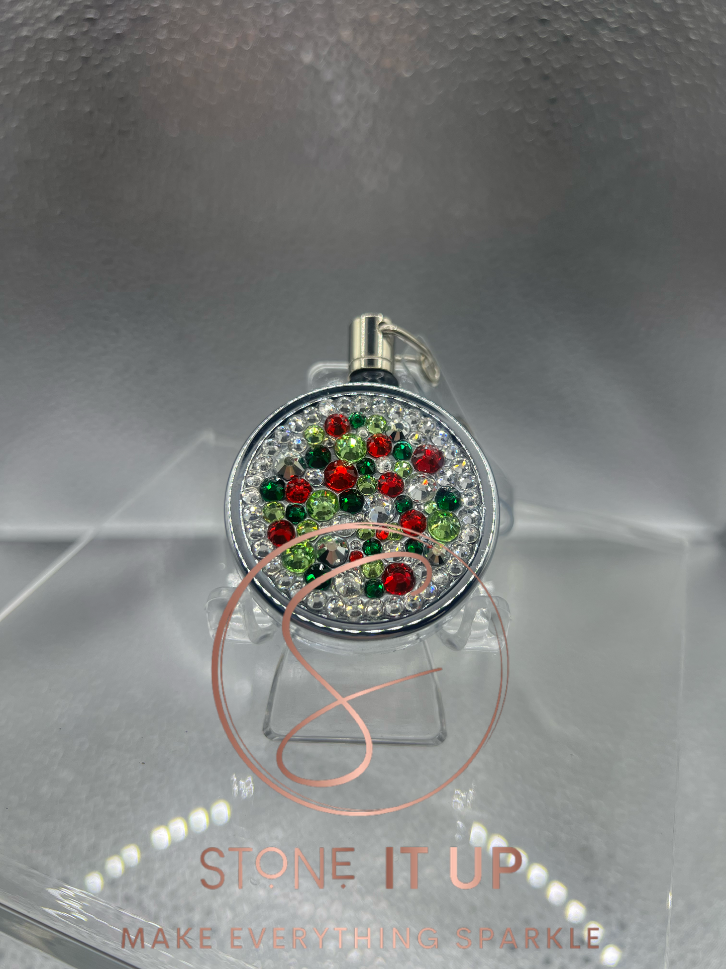 Celebrating Cindy Lou Blinged Out Heavy Duty ID Badge Reel