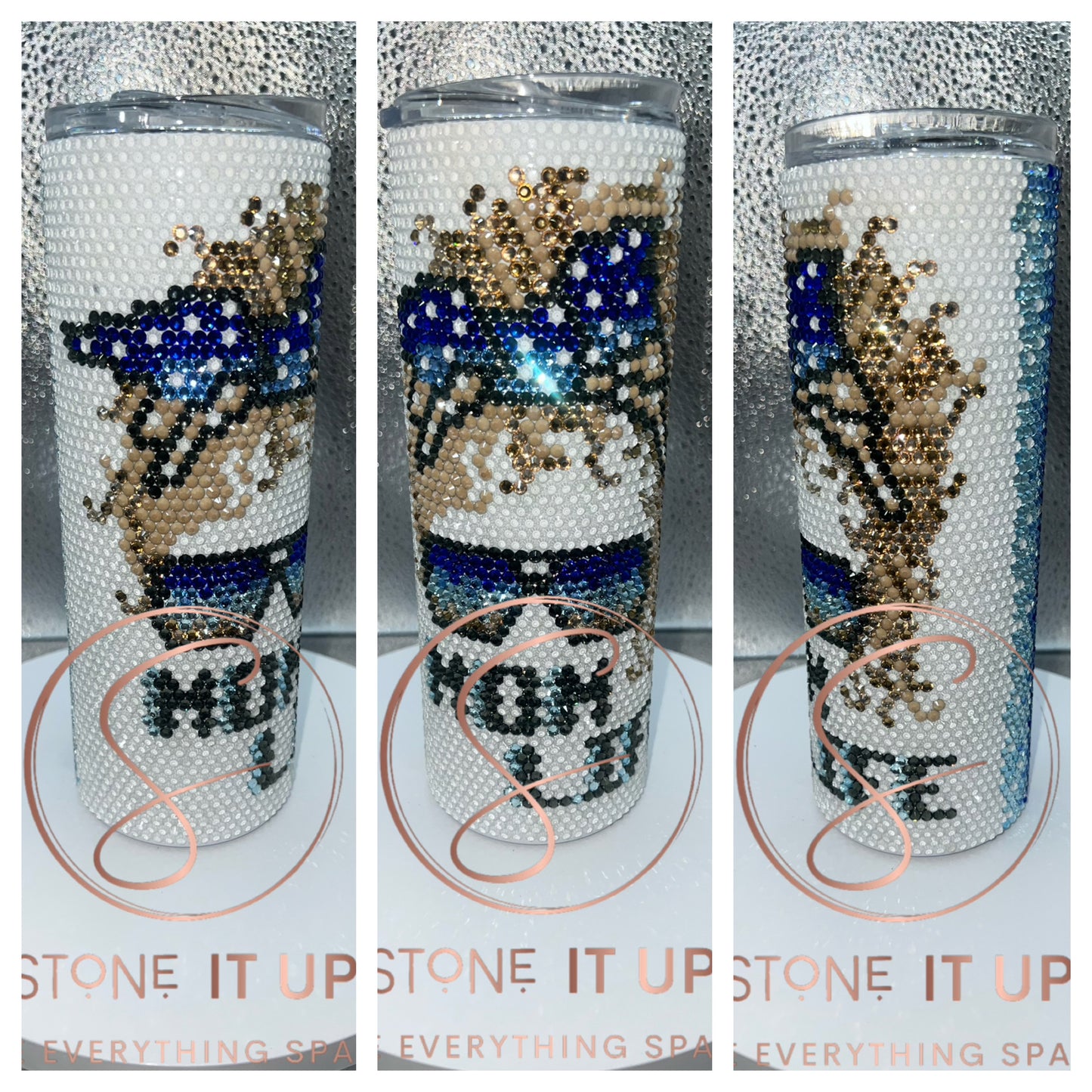 20oz Mom Life Blinged Out Tumbler