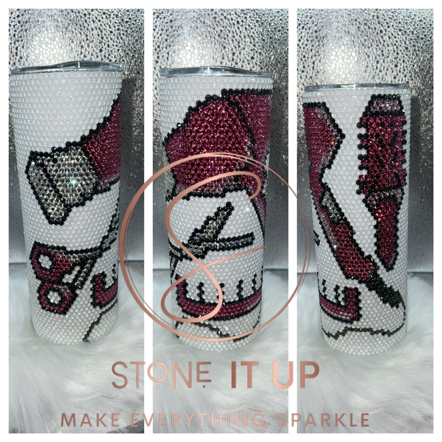20oz Salon Stylist Blinged Out Tumbler