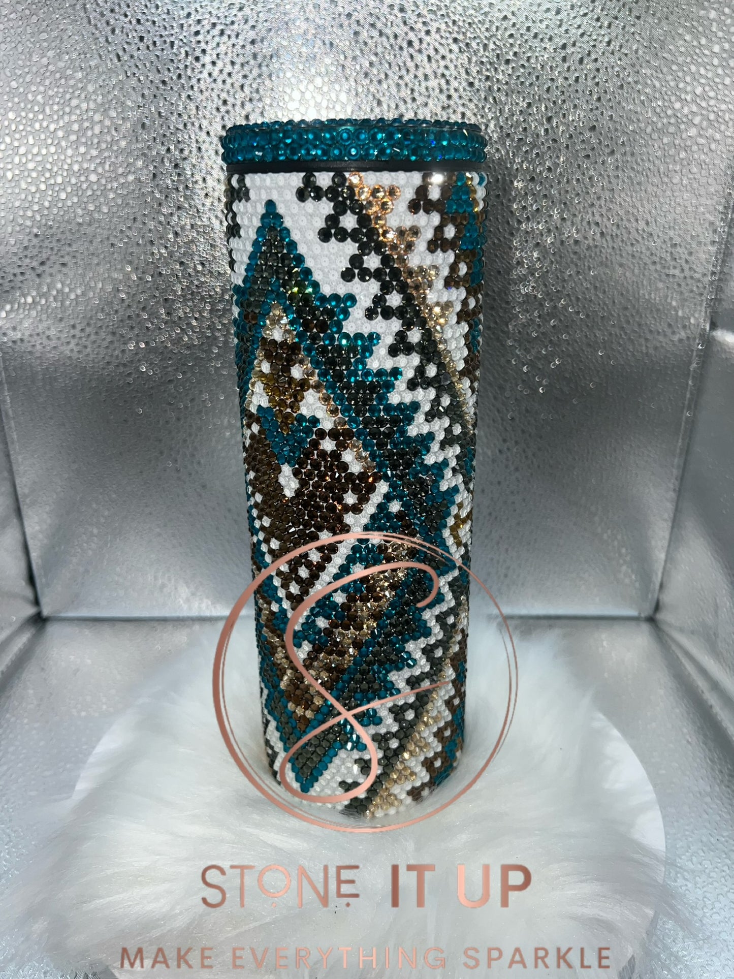 20oz Western Diamonds Blinged Out Tumbler