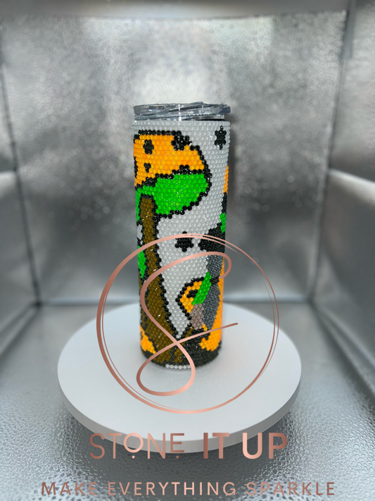 20oz Blinged Out Witchy Ghome