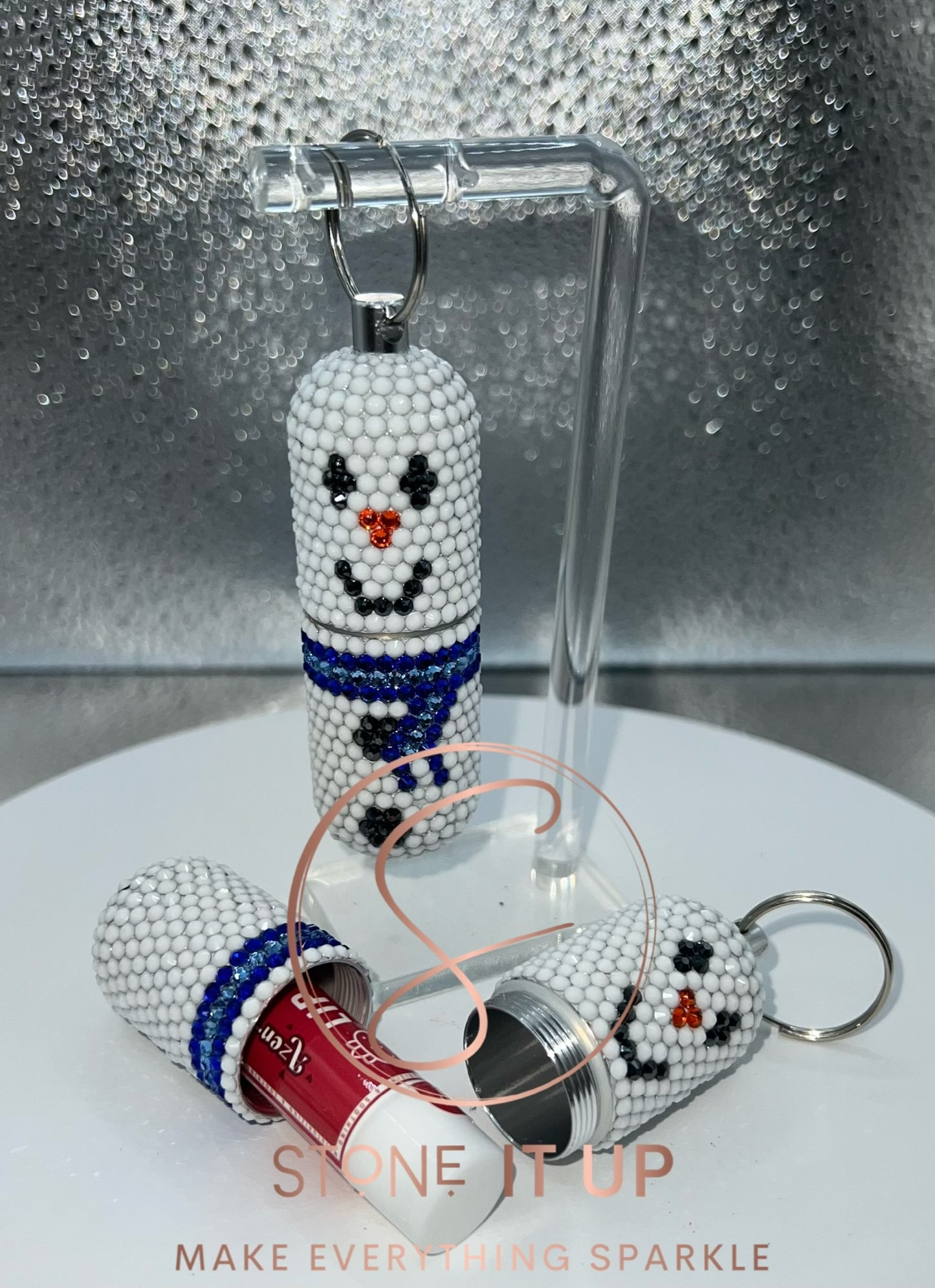 Snowman Lipbalm Holder