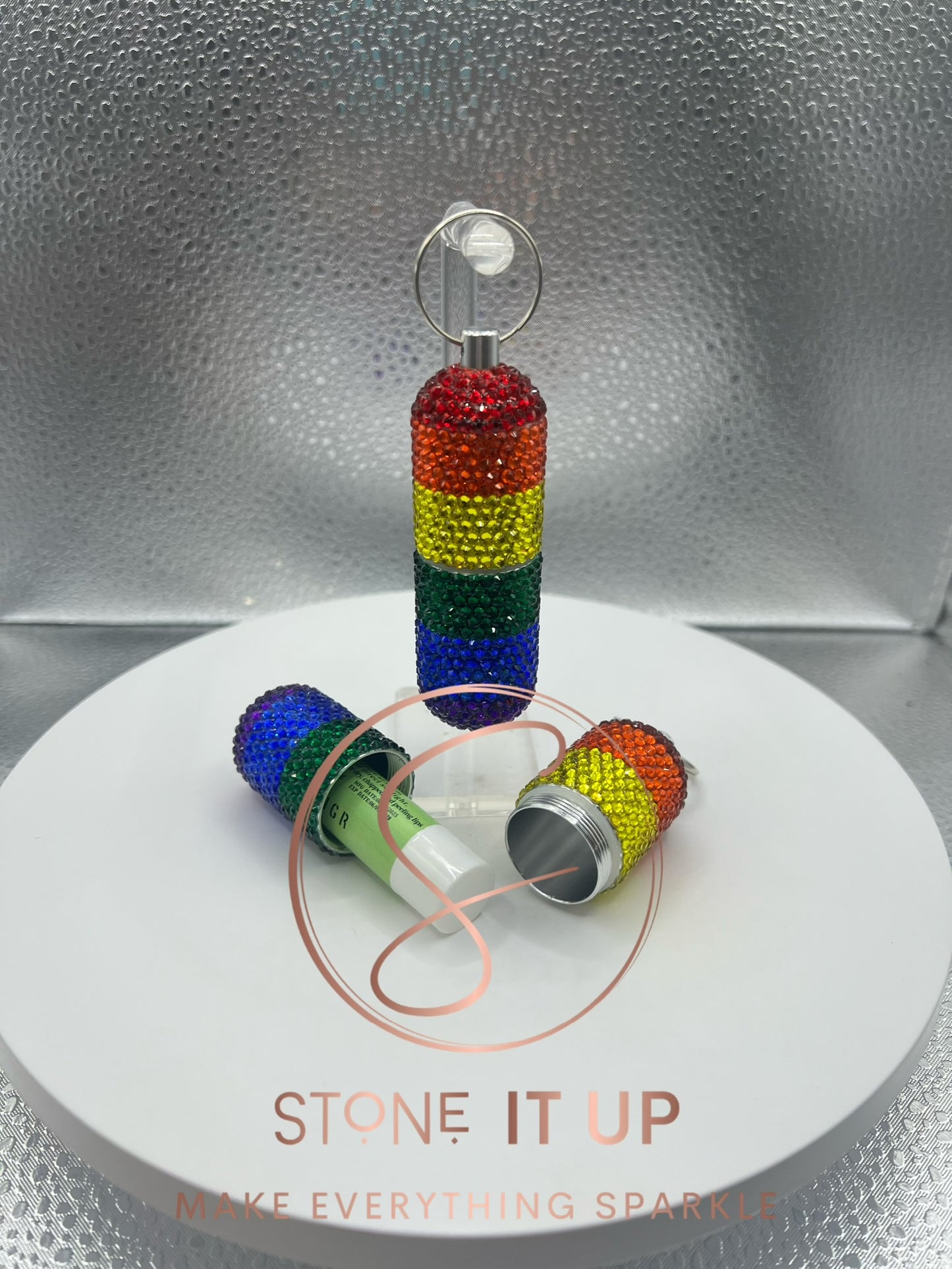 Rainbow Lipbalm Holder
