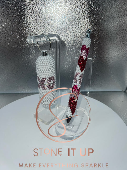 XO Hearts Blinged Out Pen