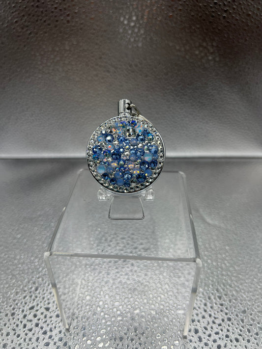 Blue Jeans Brooklyn Blinged Out Heavy Duty Badge Reel