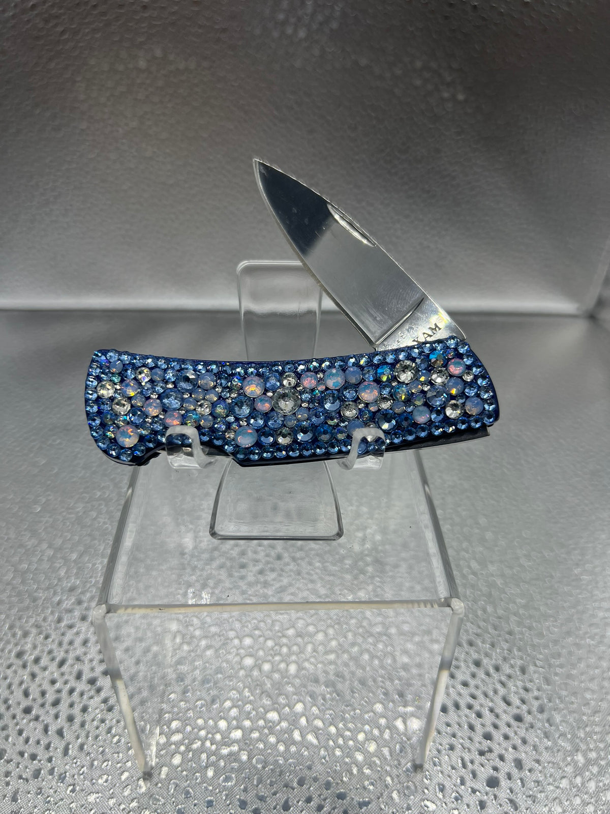 Blue Jeans Brooklyn Blinged Out Pocket Knife