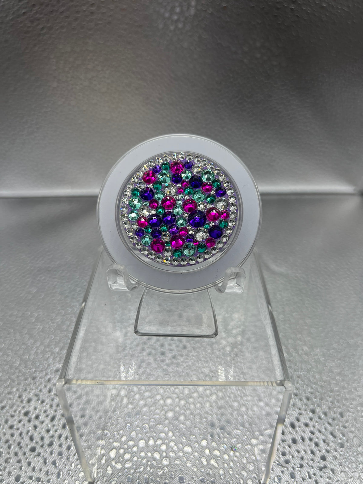 Never Back Down Nicole Blinged Out Phone Grip