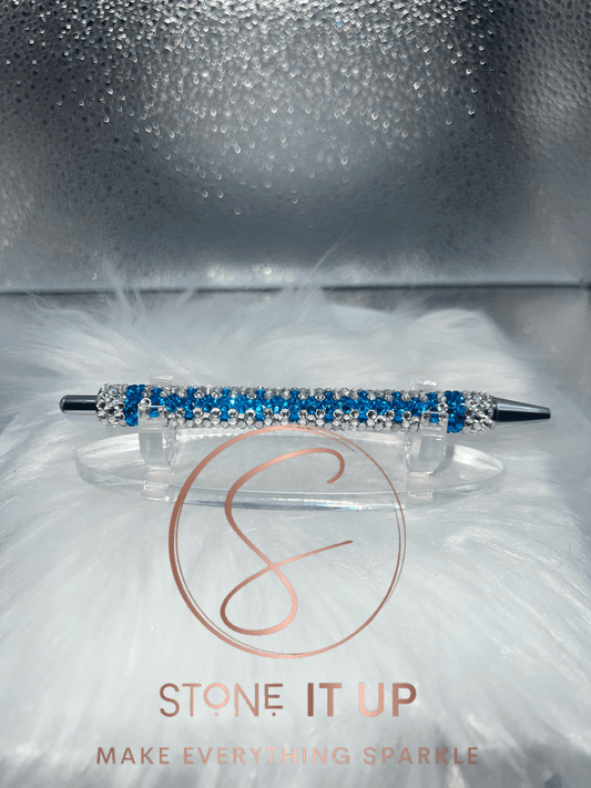 Go Lions! Blinged Out Gel Pen