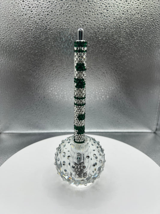 Michigan State Rhinestone Gel Pen