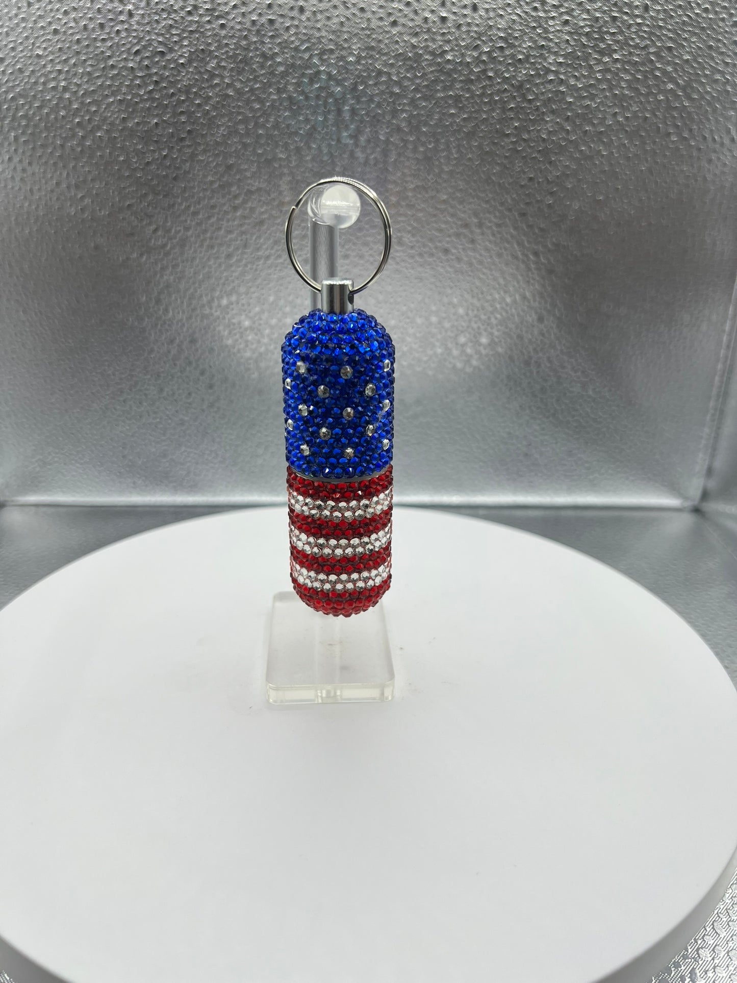 Patriotic USA Flag Lipbalm Holder