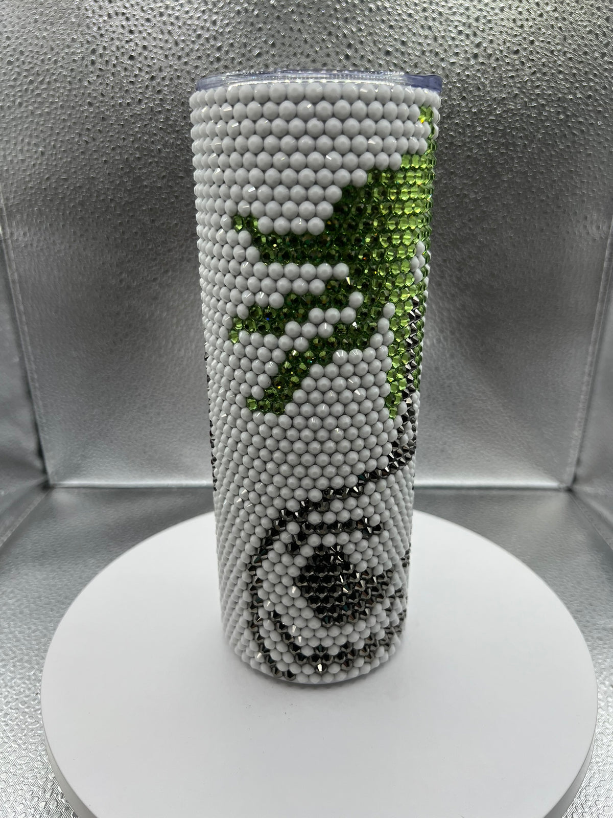 20oz Blinged Out Green Monster with Ornament