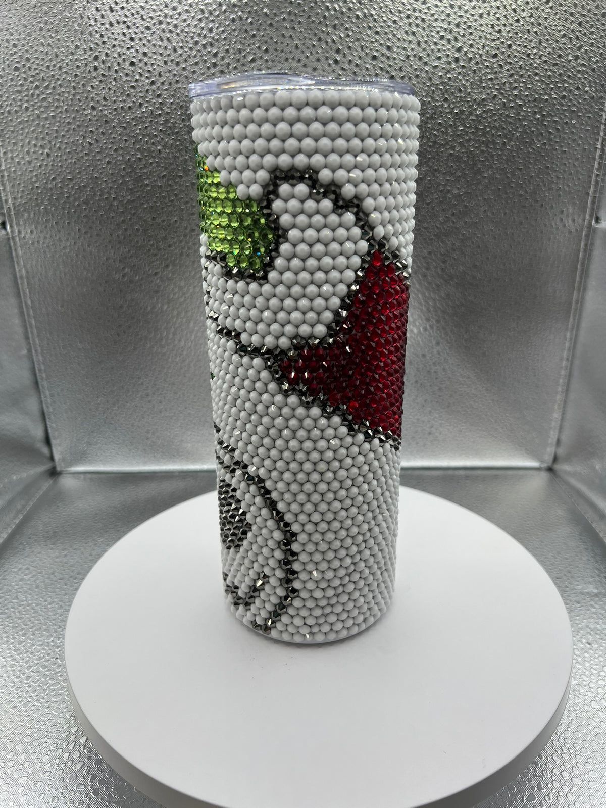 20oz Blinged Out Green Monster with Ornament