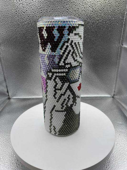 20oz Blinged Out Singer Tumbler