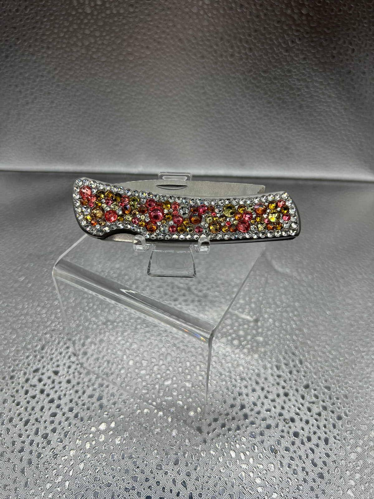 Cuddling Up with Caitlyn Blinged Out Pocket Knife