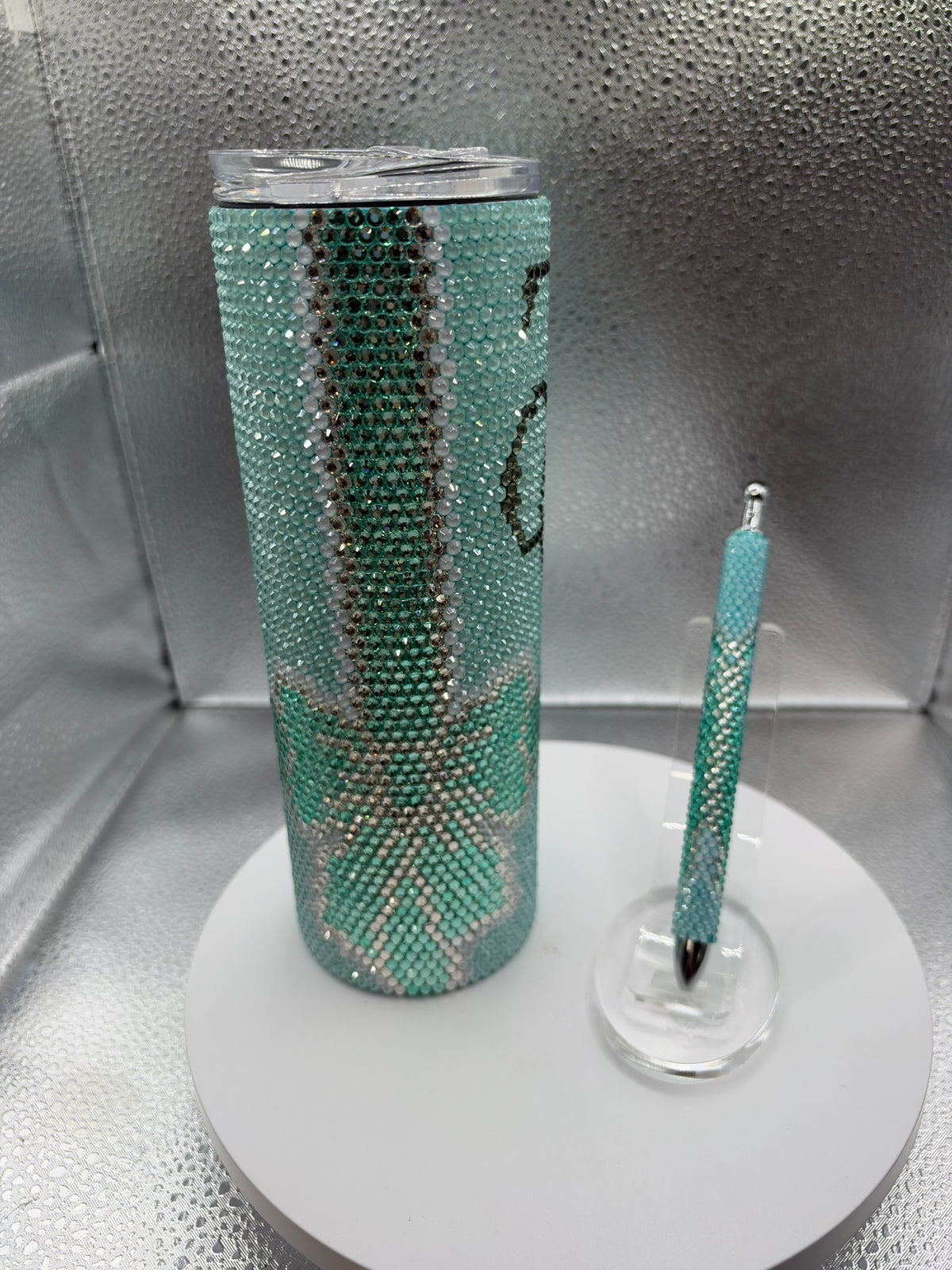 20oz Tiffany Bow Tumbler
