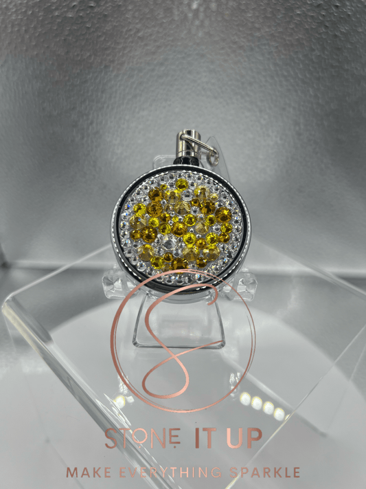 Soaking Up Sun Sophie Blinged Out Heavy Duty ID Badge Reel