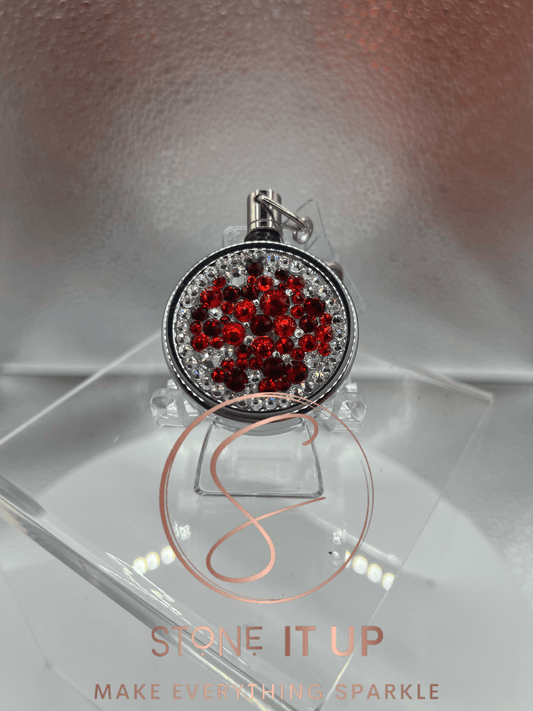 Kisses by Krista Blinged Out Heavy Duty ID Badge Reel