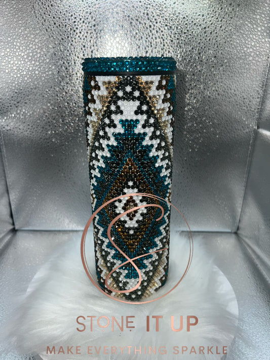 20oz Western Diamonds Blinged Out Tumbler