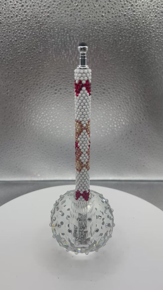 Valentine Teddy Bear Blinged Out Pen