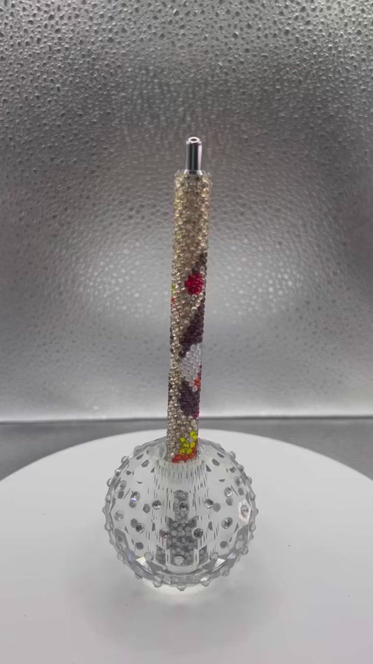 Fall Harvest Gnome Blinged Out Pen
